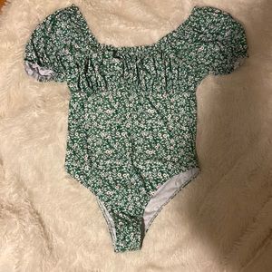 SHEIN bathing suit with sleeves. Size large.